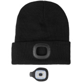 Mütze mit Lampe Honey Schwarz Mütze mit Lampe Honey Schwarz