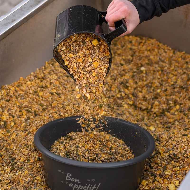 Futterschaufel 2L Schwarz
