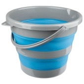 Eimer Foldable 10L Blau/Grau Eimer Foldable 10L Blau/Grau