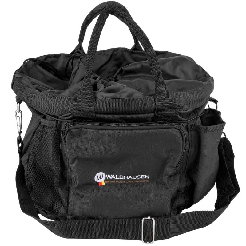 Putz­tasche Embroided Schwarz