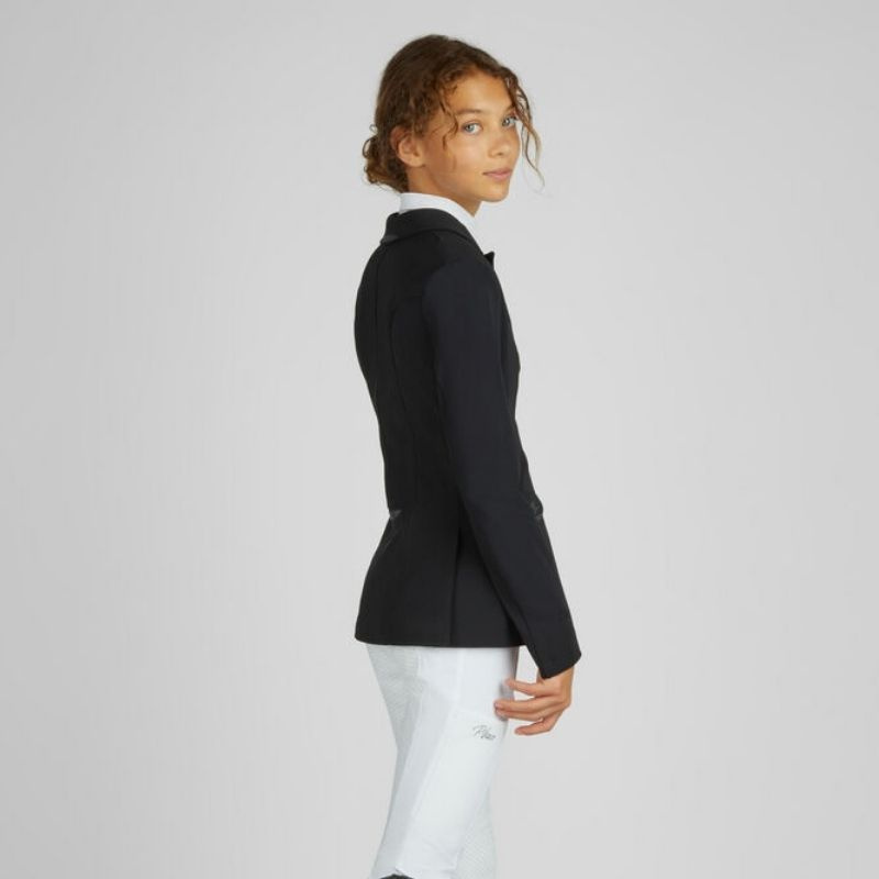 Turnierjacke Kinder/Junior Isalienne Schwarz