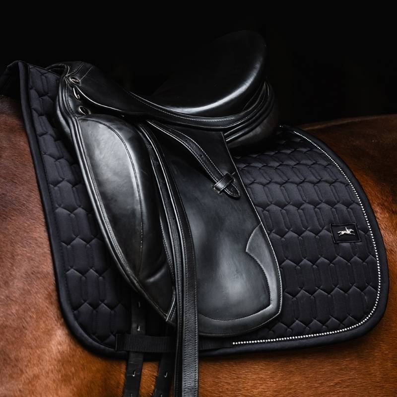 Dressurschabracke Energy Schwarz
