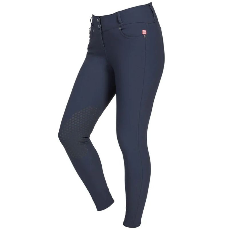 Reithose Julia Knee Grip Blau