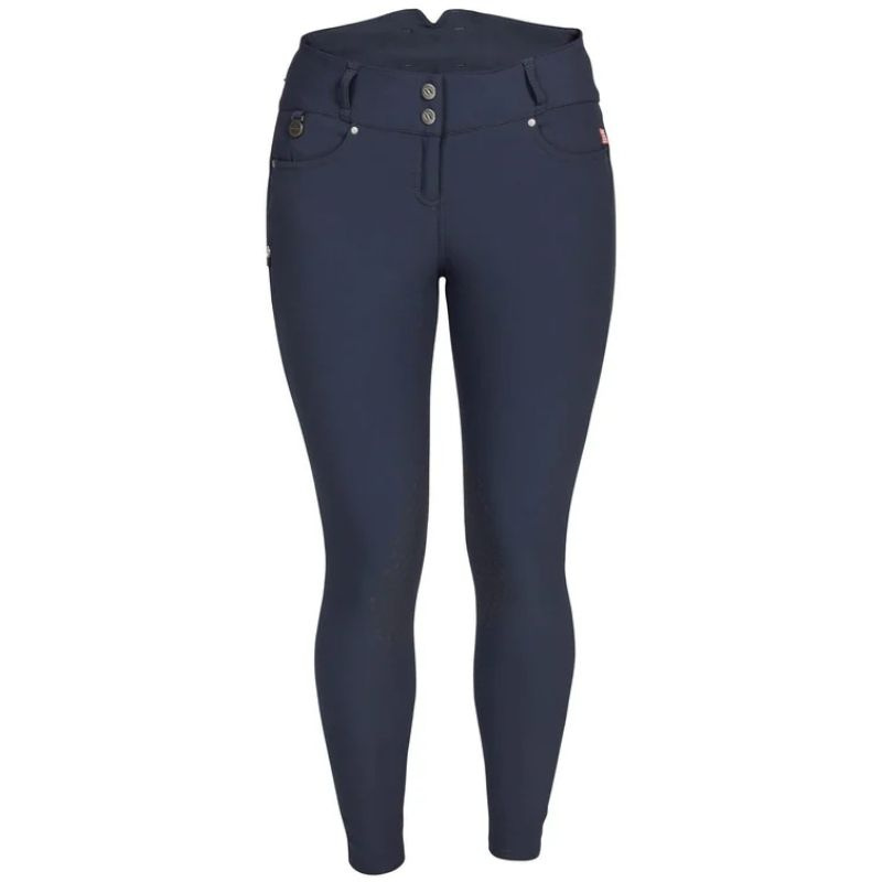 Reithose Julia Knee Grip Blau