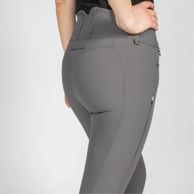 Reithose Julia Knee Grip Grau