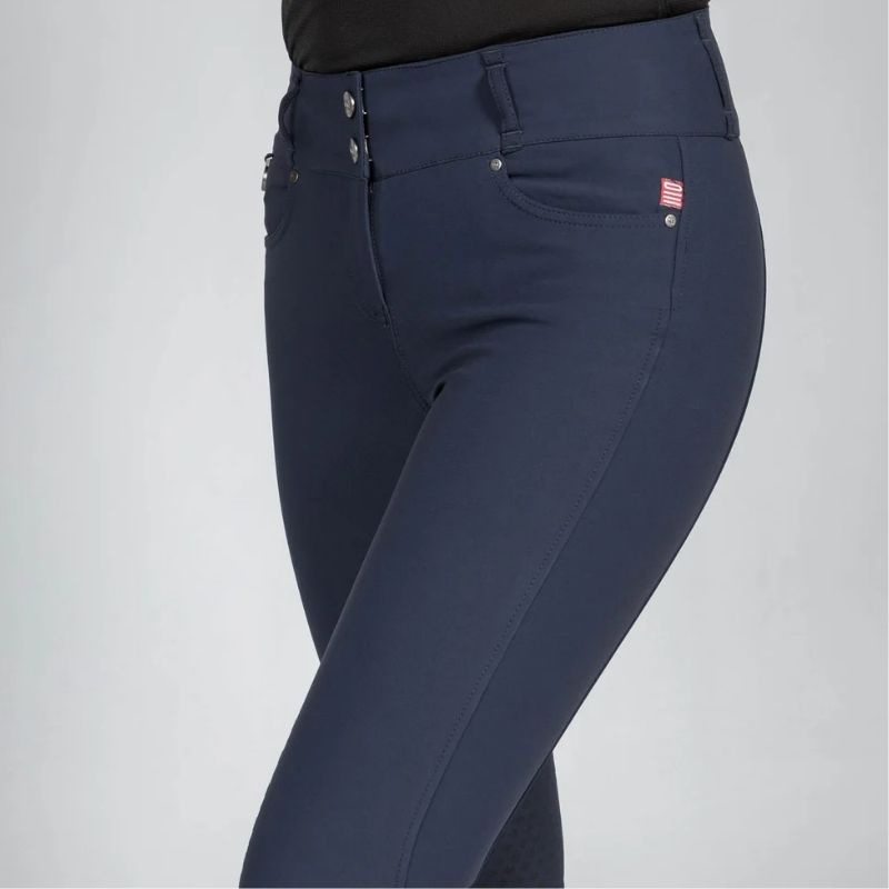 Reithose Julia Full Grip Blau