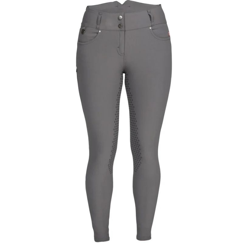 Reithose Julia Full Grip Grau