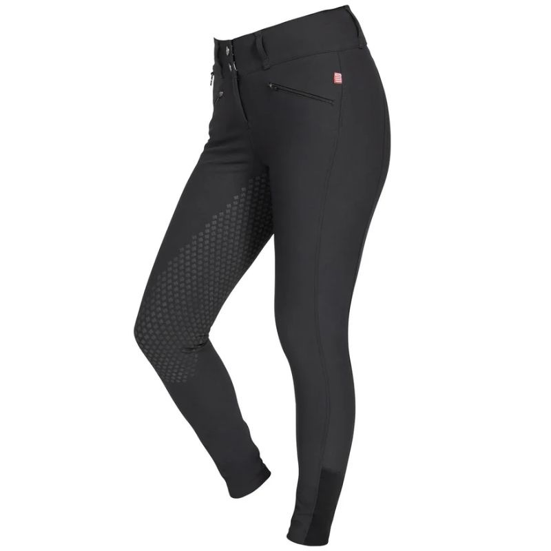 Reithose Katie Full Grip Schwarz