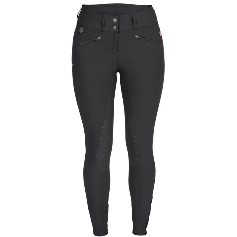 Reithose Katie Full Grip Schwarz