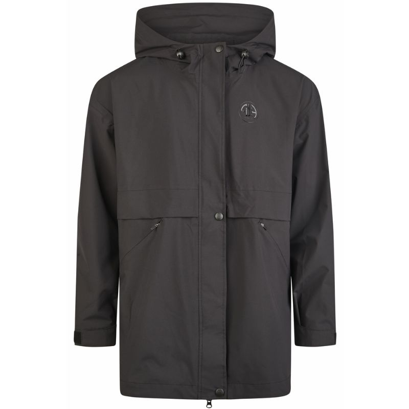 Regenjacke Rain-Zip-Poncho Schwarz