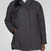 Regenjacke Rain-Zip-Poncho Schwarz Regenjacke Rain-Zip-Poncho Schwarz