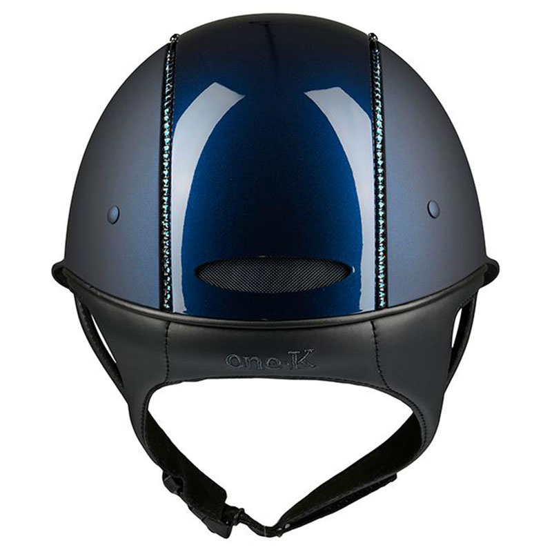 Reithelm Mips Avance Glänzendes Top Swarovski Schwarz