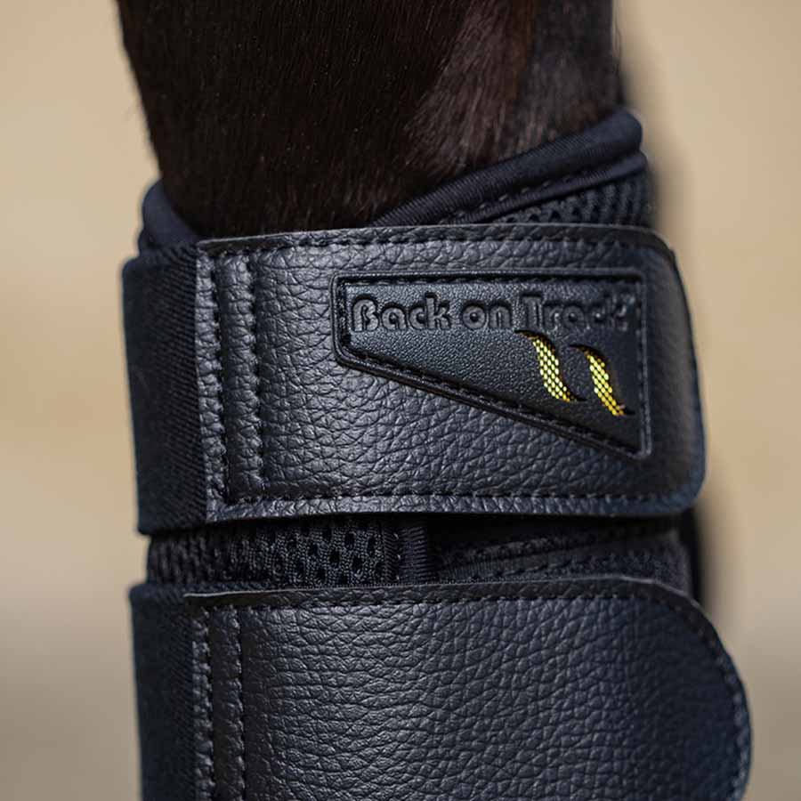 Arbeitsgamaschen Airflow Brush Boots Schwarz