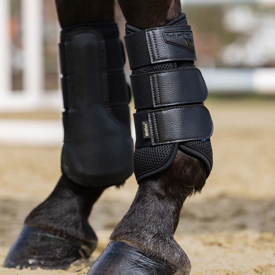 Arbeitsgamaschen Airflow Brush Boots Schwarz