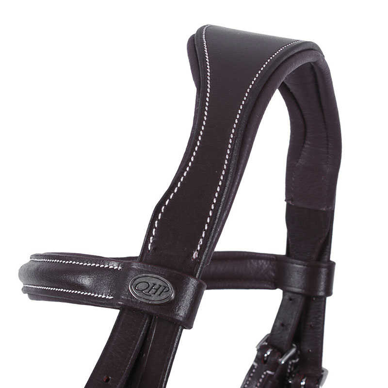 Anatomisches Trense Luxury Stitched Dunkelbraun