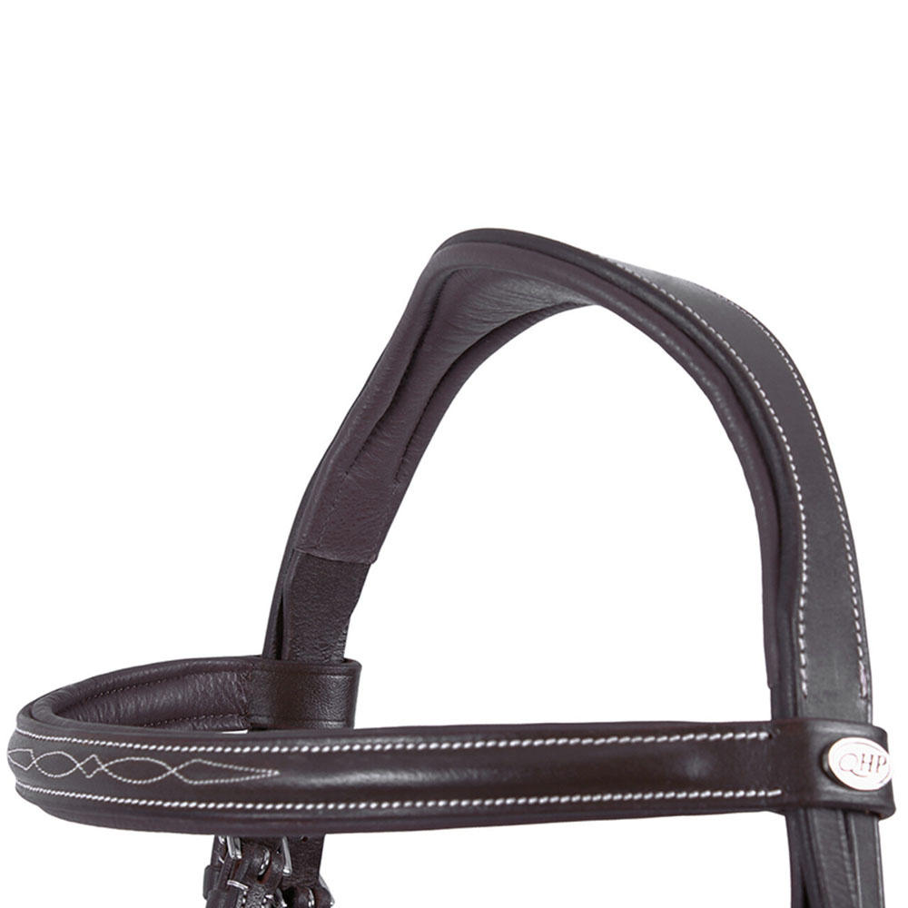 Anatomisches Trense Luxury Stitched Dunkelbraun