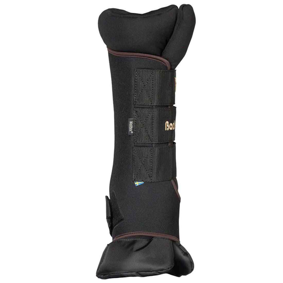 Stallgamaschen Royal Quick Wraps Deluxe Schwarz/Braun