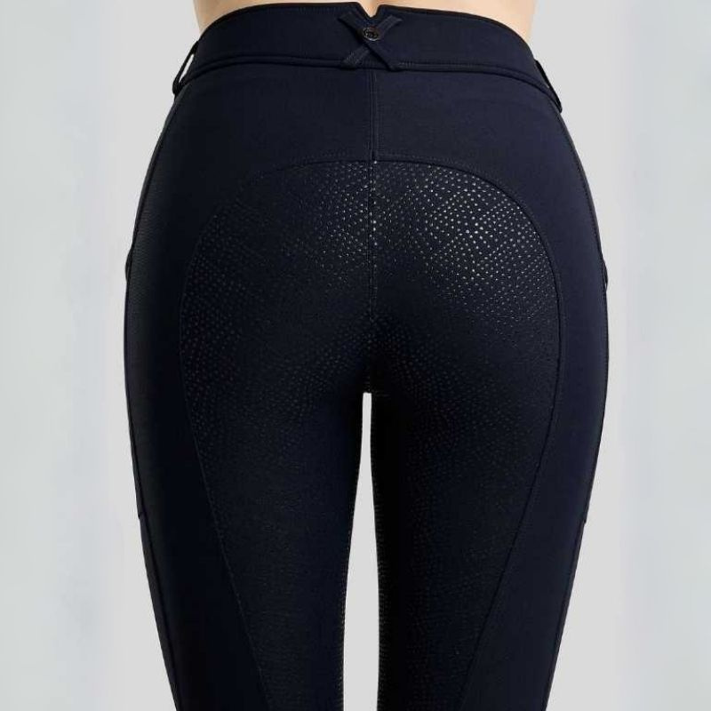 Reithose Megan Full Grip Marineblau