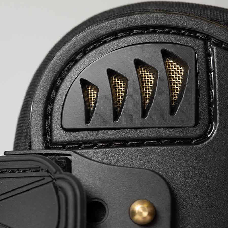 Springgamaschen Airflow Schwarz