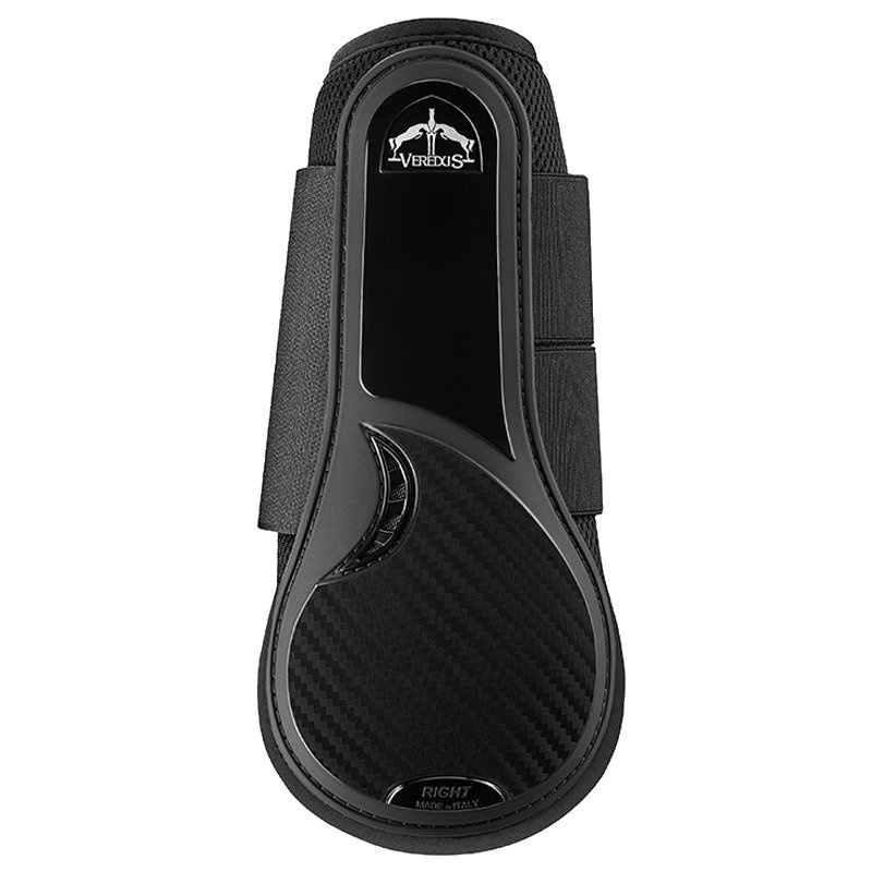 TRC Vento Gamaschen Front Schwarz