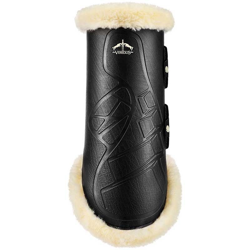 Vordere Dressurgamaschen STS TRS Schwarz