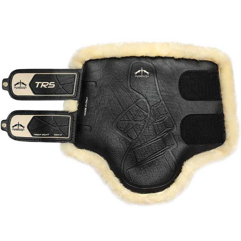 Vordere Dressurgamaschen STS TRS Schwarz