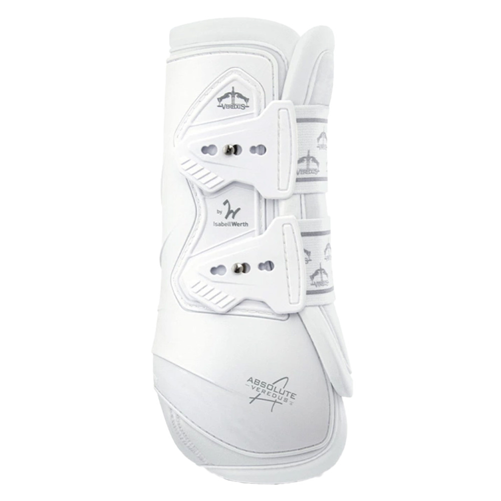 Dressurgamaschen Absolute Rear Elastic Weiß