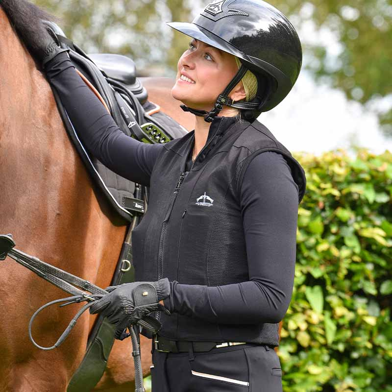 Sicherheitsweste Airbag Vita Schwarz