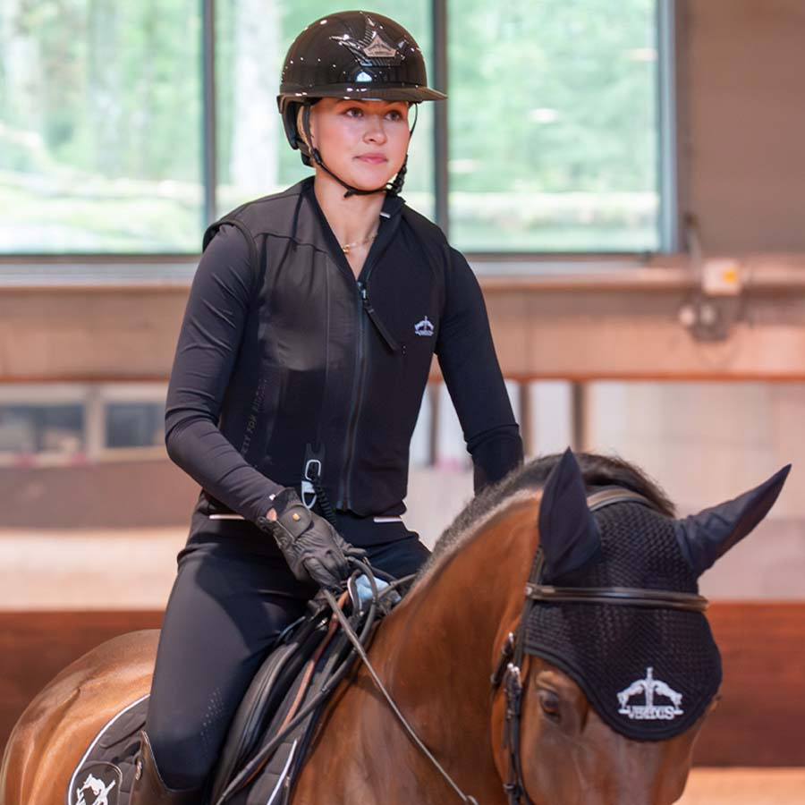 Sicherheitsweste Airbag Vita Schwarz