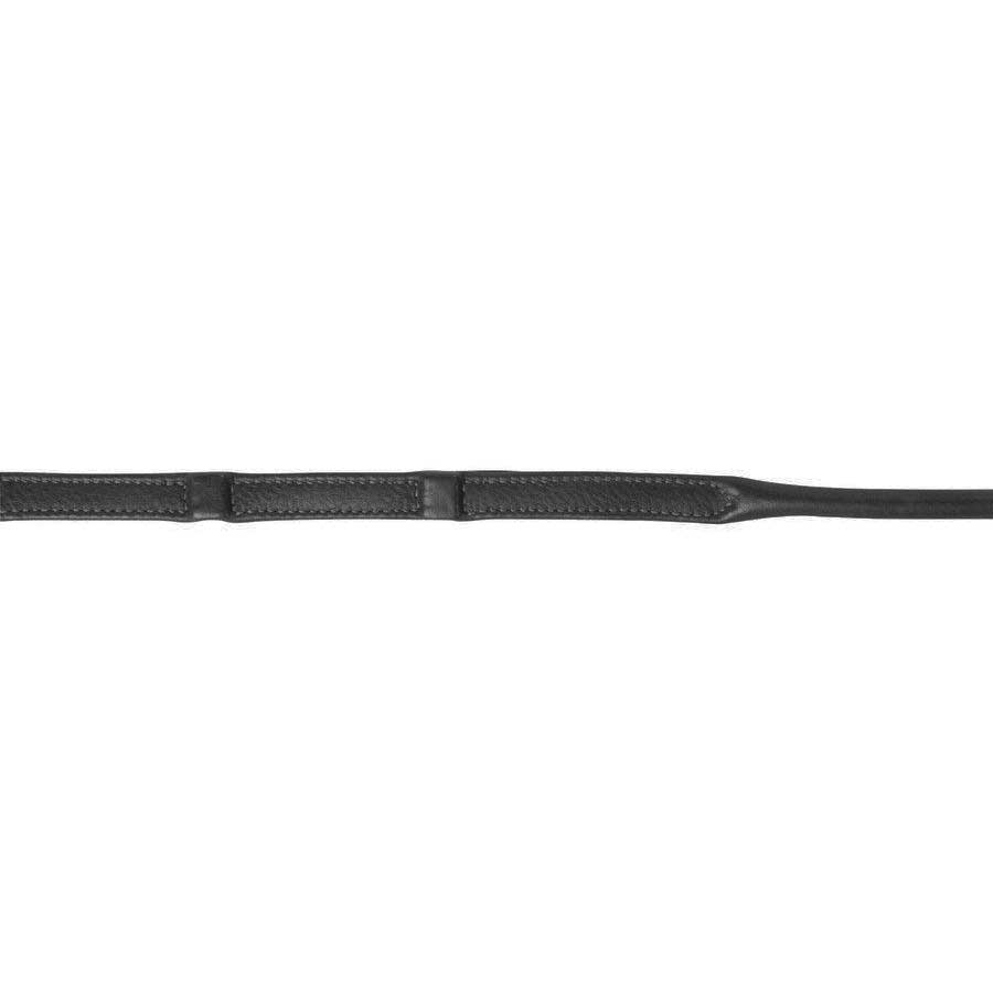 Zügel mit Stoppern Rolled Schwarz