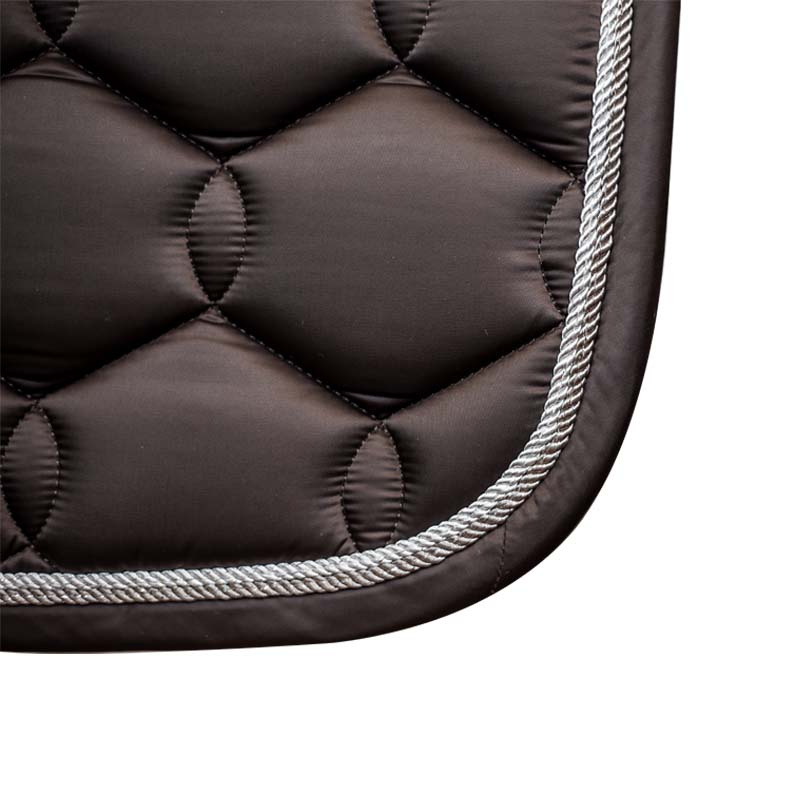 Dressurschabracken Glänzende Welle Braun