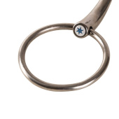 Doppelt gebrochenes Trensengebiss mit losen Ringen Stainless Steel 16mm Doppelt gebrochenes Trensengebiss mit losen Ringen Stainless Steel 16mm