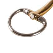 Olivenkopfgebiss Einfach gebrochenes Sweet Copper 14mm Olivenkopfgebiss Einfach gebrochenes Sweet Copper 14mm