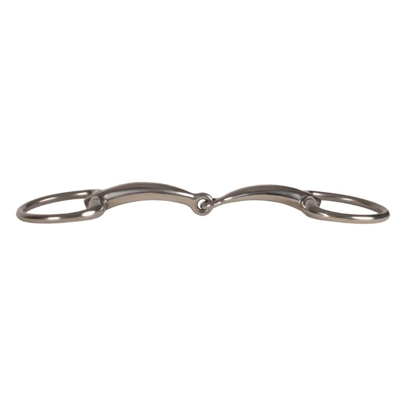 Olivenkopfgebiss Einfach gebrochenes Stainless Steel 14mm