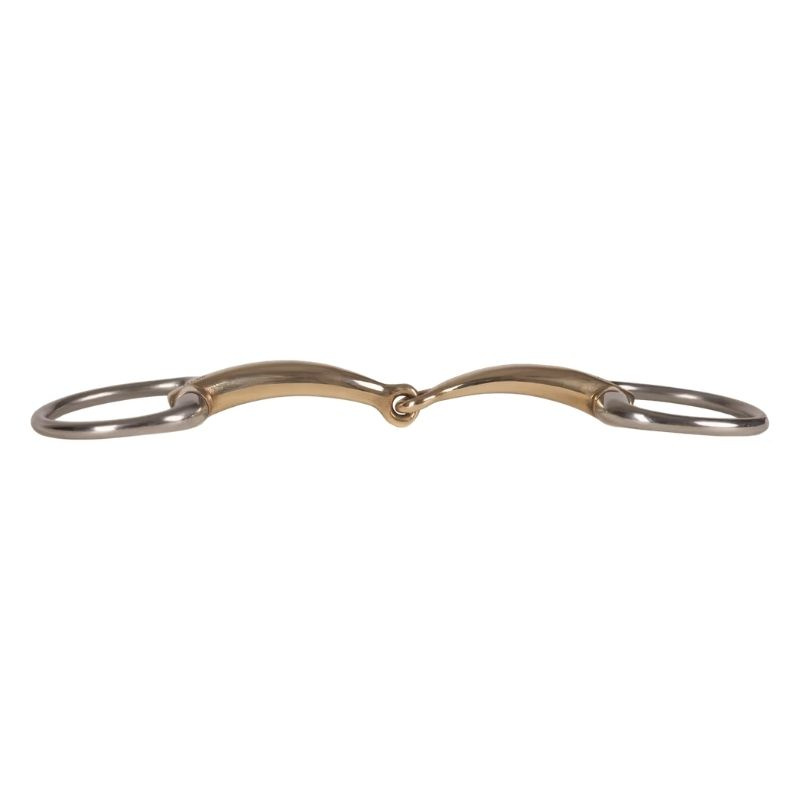Olivenkopfgebiss Einfach gebrochenes Sweet Copper 16mm