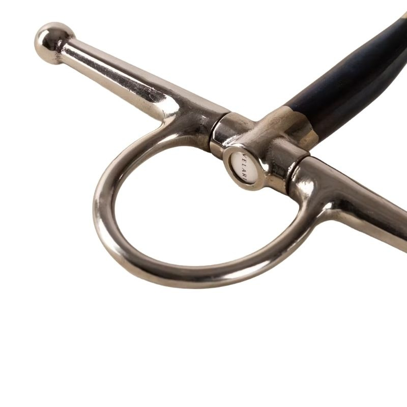 Full Cheek Gebiss Einfach gebrochenes Sweet Iron 14mm