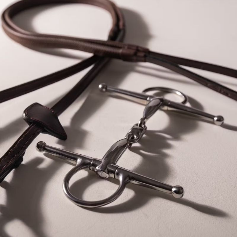 Fullcheek Gebiss Doppelt gebrochenes Stainless Steel 14mm