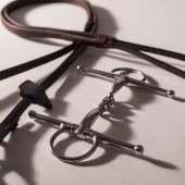 Fullcheek Gebiss Doppelt gebrochenes Stainless Steel 14mm Fullcheek Gebiss Doppelt gebrochenes Stainless Steel 14mm