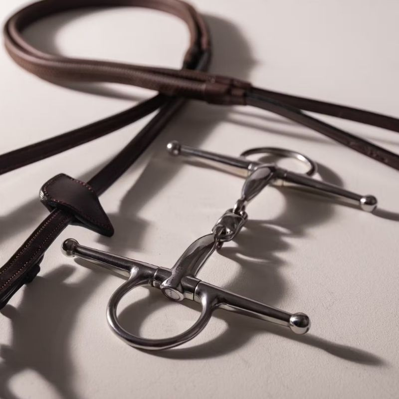 Fullcheek Gebiss Doppelt gebrochenes Stainless Steel 16mm