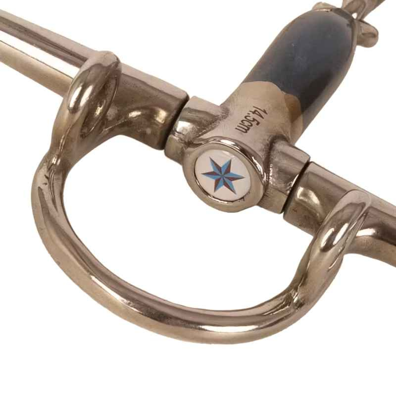 Fullcheek Gag Gebiss Einfach gebrochenes Sweet Iron 16mm