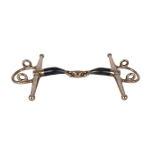 Fullcheek Gag Gebiss Doppelt gebrochenes Sweet Iron 16mm Fullcheek Gag Gebiss Doppelt gebrochenes Sweet Iron 16mm