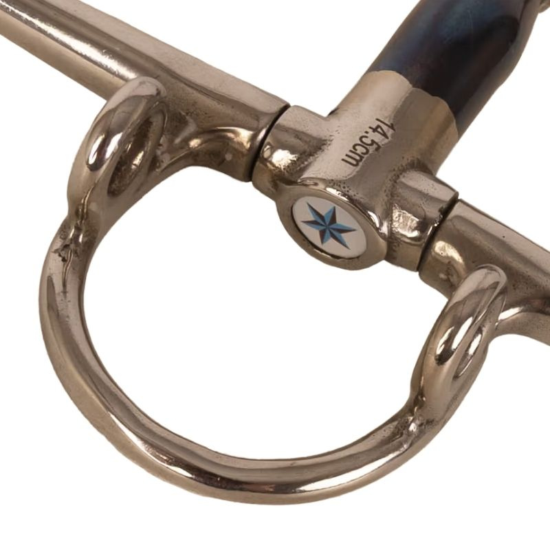 Fullcheek Gag Gebiss Doppelt gebrochenes Sweet Iron 16mm