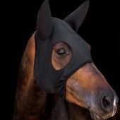Stresshaube Titanium Maske mit Geräuschlosen Ohren Schwarz
