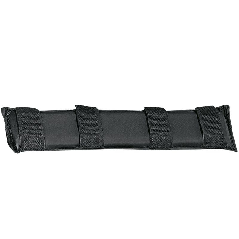 Kinnkettenpolster Gel 16cm Schwarz