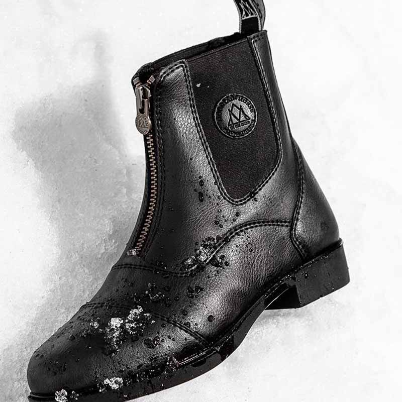 Winterreitstiefeletten Jr Veganza Young Winter Paddock Schwarz