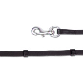 Islandzügel Snap Hook Schwarz/Silber Islandzügel Snap Hook Schwarz/Silber