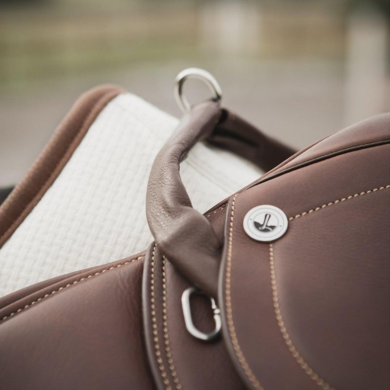 Sattelriemenschutz Saddle Strap Guard Chocolate