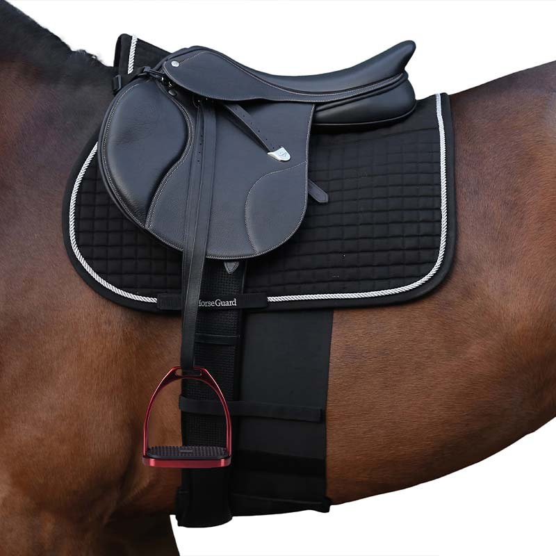 Sporenabdeckung Horse HG Sensitive Schwarz