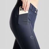 Reithose MoZida Refined Crystals Full Grip Marineblau Reithose MoZida Refined Crystals Full Grip Marineblau