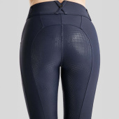 Reithose MoZida Refined Crystals Full Grip Marineblau Reithose MoZida Refined Crystals Full Grip Marineblau